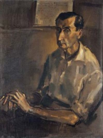 Retrato de José Bergamín - Ramón Gaya (1961)