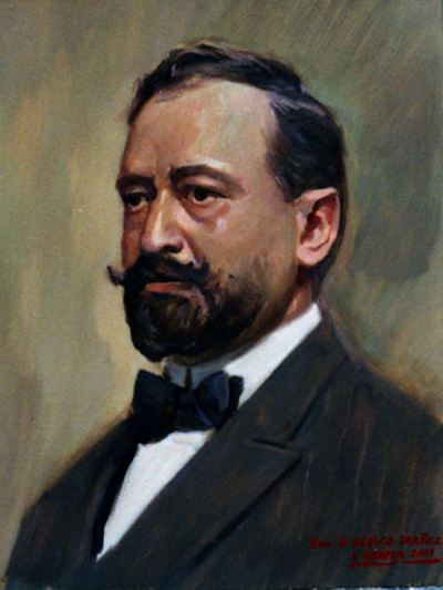 Vicente Blasco Ibáñez | 29-01-1867 - 28-01-1928 | Retrato por Alejandro Cabeza
