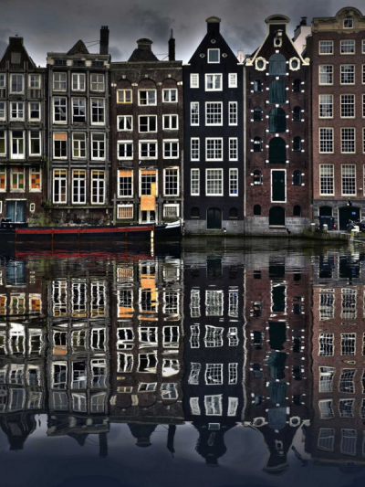 Vista de Amsterdam (Holanda)