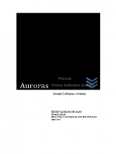 Auroras | Poemas | Moisés Cañizares Jiménez 