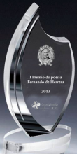 Trofeo conmemorativo I Premio Nacional de Poesía 'Fernando de Herrera' 2013