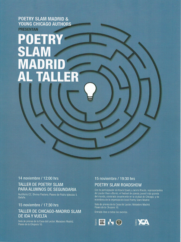 Poetry Slam Madrid al Taller - 15-11-13