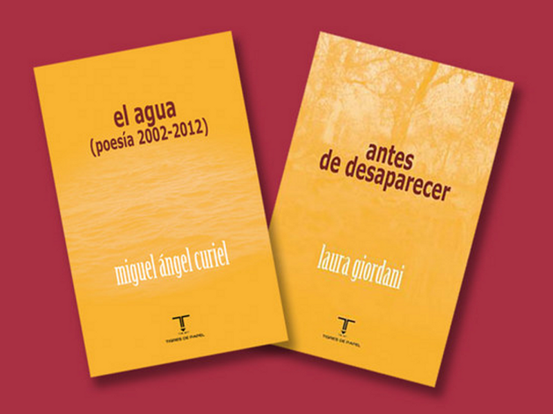 Los dos primeros títulos de Ediciones Tigres de Papel