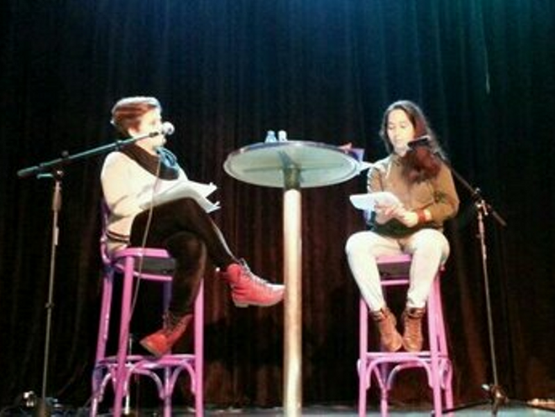 Martha Serrano y Andrea Puebla Parral  | Recital de poesía | 08-02-2014
