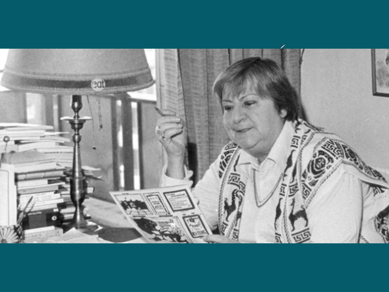 Centenario Gloria Fuertes | 1917-1998 | #gloriafuertes100 | El balcón de Gloria Fuertes | 03/06/2017 | 'Soy afiliada'