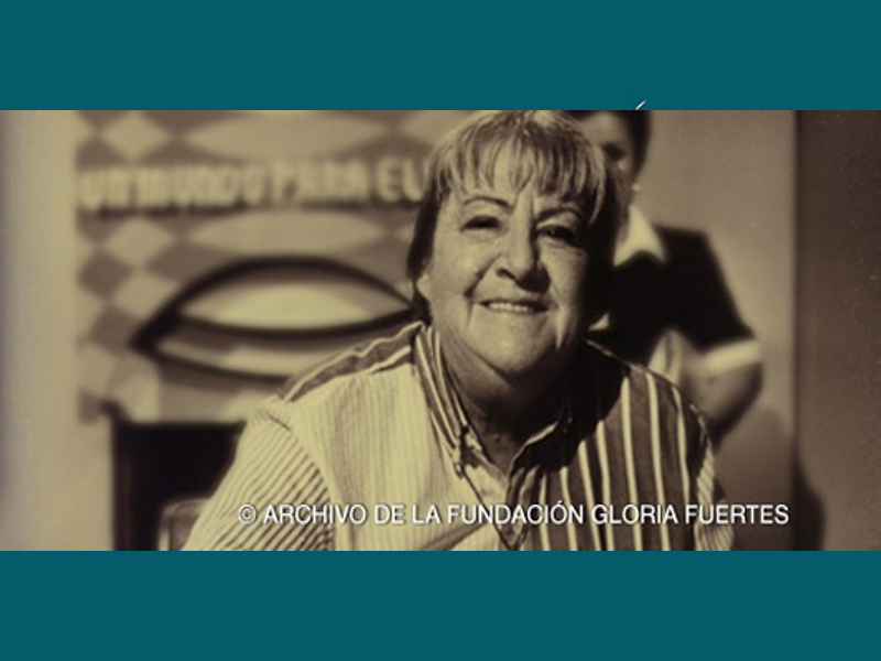 Centenario Gloria Fuertes | 1917-1998 | #gloriafuertes100 | El balcón de Gloria Fuertes | 04/06/2017 | 'Encima'