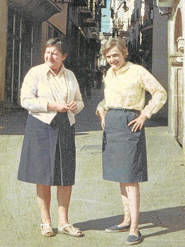 Gloria Fuertes | Madrid, 1917-1998 | Centenario Gloria Fuertes | Gloria con Phyllis | Años 60