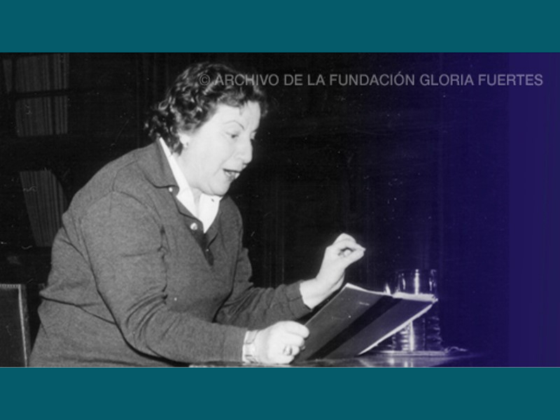 Centenario Gloria Fuertes | 1917-1998 | #gloriafuertes100 | El balcón de Gloria Fuertes | 11/10/2017 | Puede darse