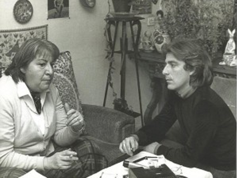 Centenario Gloria Fuertes | 1917-1998 | #gloriafuertes100 | El balcón de Gloria Fuertes | 01/11/2017 | Si pudiera resucitar a ciertos muertos